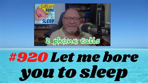 (re-upload) 2 telephone calls - Let me bore you to sleep - YouTube