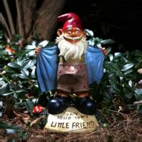 Perverted Garden Gnome At Mighty Ape Nz
