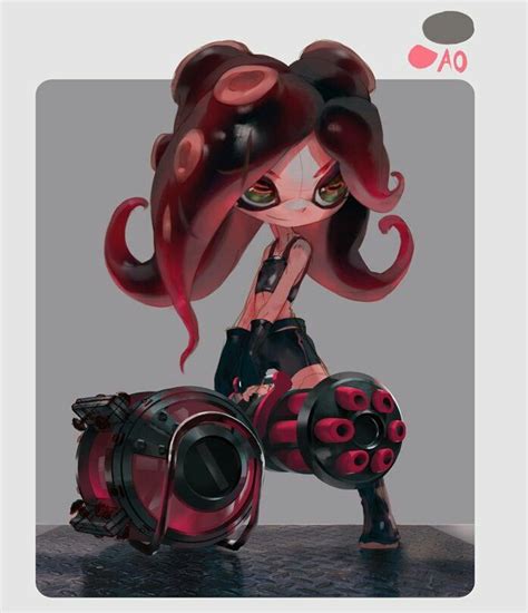 Splatoon Octoling Splatoon Splatoon Comics Cartoon Character Design