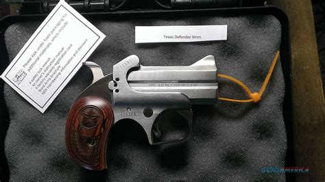 Bond Arms Texas Defender 9mm Derrin For Sale At