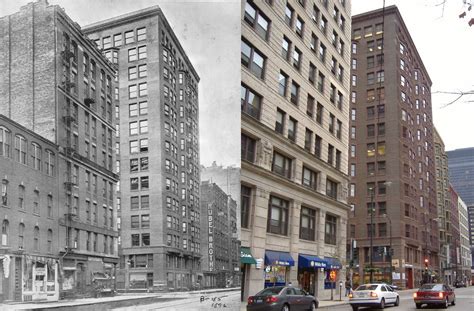 Then And Now Pontiac Building Dearborn And Harrison Chicag Flickr