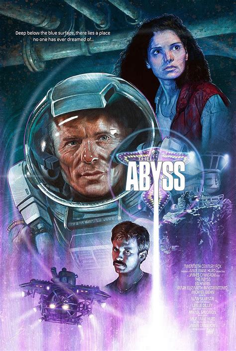 The Abyss by Neil Davies - Home of the Alternative Movie Poster -AMP-