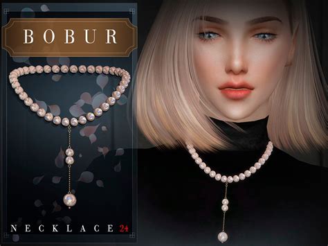 Pearl Necklace 24 By Bobur3 At Tsr Sims 4 Updates