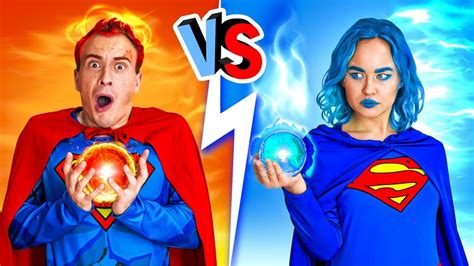 Hot Vs Cold Challenge Part 2 Fire Vs Ice Youtube