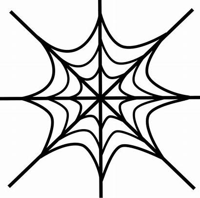 Spiderweb Cartoon Spider Vector Web Clipart Coloring