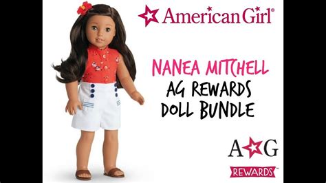 American Girl Nanea Mitchell Ag Rewards Doll Bundle Unboxing And