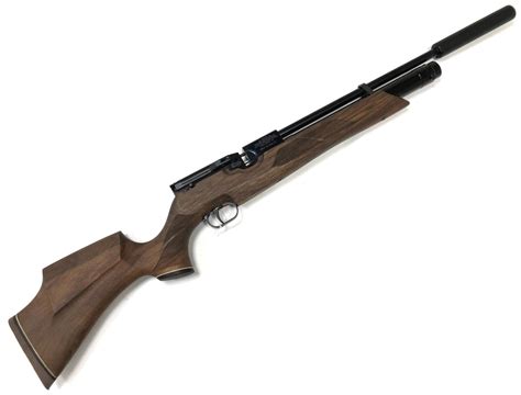 weihrauch hw100 s 22 pre charged walnut sporter air rifle the countryman of derby