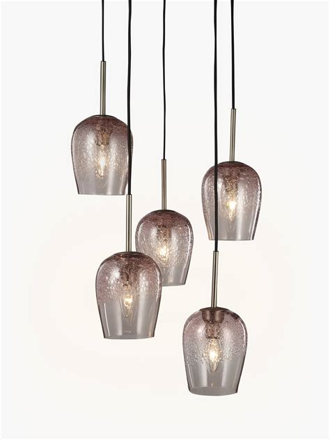 John Lewis And Partners Olmedo 5 Pendant Bubble Glass Cluster Ceiling Light At John Lewis And Partners