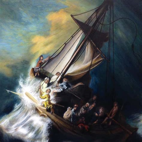 38 Painting Rembrandt Painting Jesus Calms The Storm