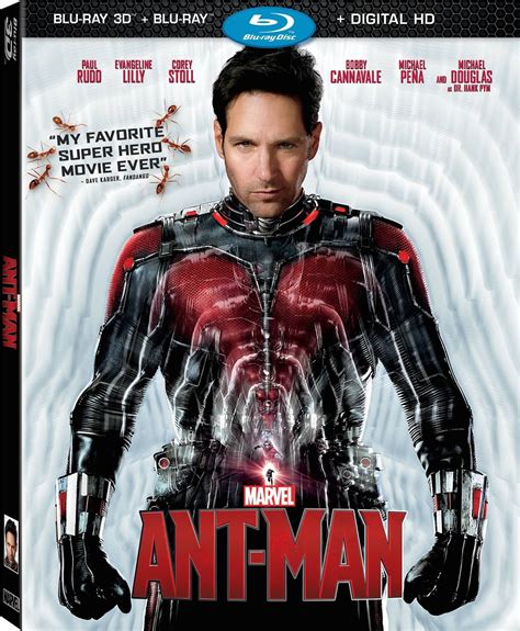 Ant Man Blu Ray 2d And 3d Review