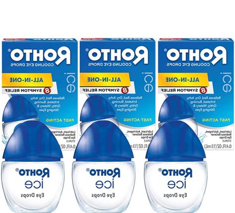 Rohto Ice All In One Multi Symptom Relief Cooling Eye Drops