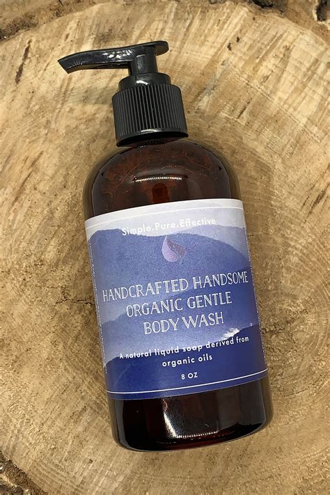 Handcrafted Handsome Organic Body Wash