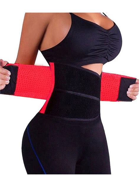 Nk Waist Trainer Belt For Women Waist Cincher Trimmer Slimming Body Shaper Belt Sport Girdle