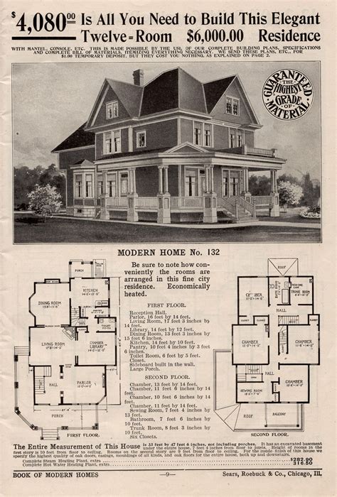 The Earliest Sears House Maybe Maybe Not Vintage House Plans