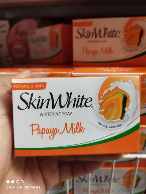 Skinwhite Papaya Milk Whitening Soap For Face Body Grams Lazada Ph