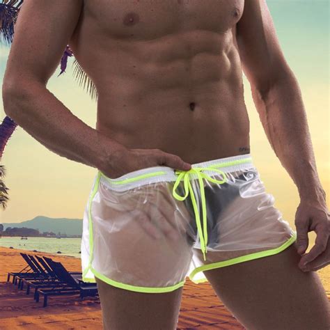 2022 Men Swimming Trunks Briefs Mens Swimsuits Dry Quick Boxer Briefs