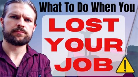 What Should I Do If I Lose My Job How To Use Getting Laid Off To Your Advantage Youtube