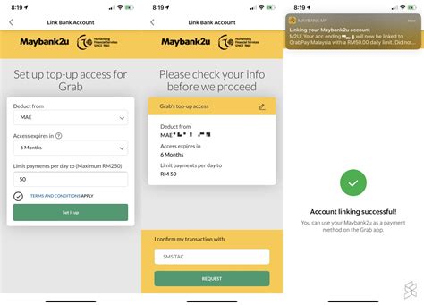 Or you can download and save more on your credit card interest rates, with maybank balance transfer program, which gives you flexible repayment periods to ease your financial burden. It's now even easier to top-up GrabPay eWallet with your ...