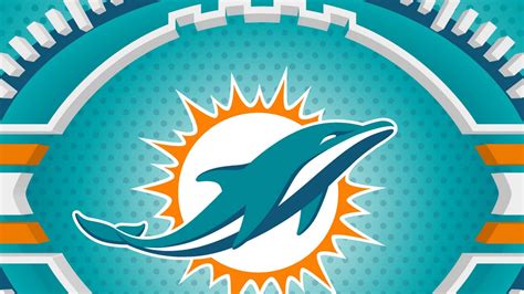 Dolphins Logo Wallpapers 4k Hd Dolphins Logo Backgrounds On Wallpaperbat