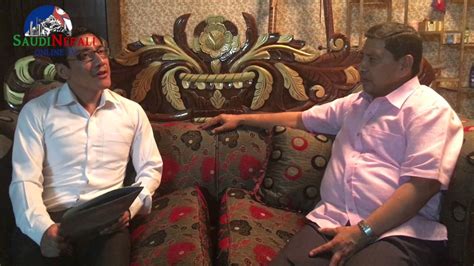 Exclusive Interview With Narayan Kaji Shrestha By Saudinepali Online Tv