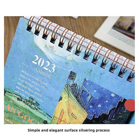 2023 Creative Simple Morandi Mini Desk Calendar Desktop Plan Calendar
