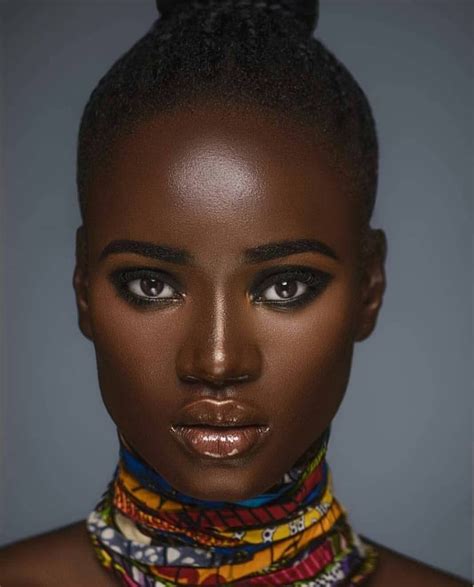 African Woman Face