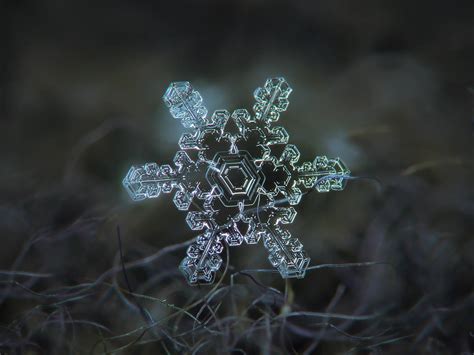 Real snowflake macro photo - Slight asymmetry by ChaoticMind75 on ...