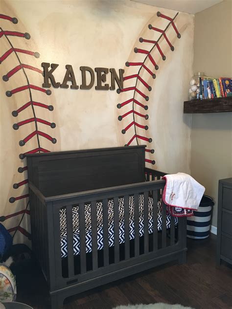 Vintage Baseball Nursery Baseball Baby Room Decor Boy Nursery Themes