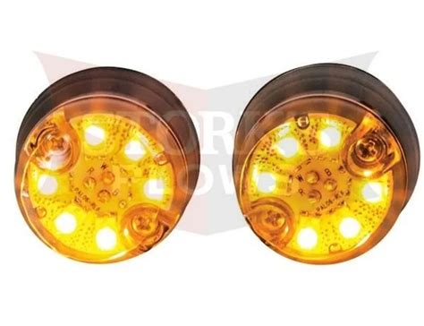 25 Cable Amber Push On In Line Dual Hidden Led Strobe Light Kit Buyers