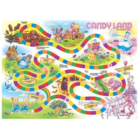 Candy Land Vinyl Backdrop In 2021 Candyland Candyland Board Game