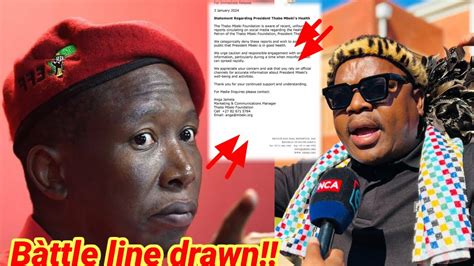 julius malema drops a bømshell on ngizwe mchunu after he revealed this about the eff manifesto