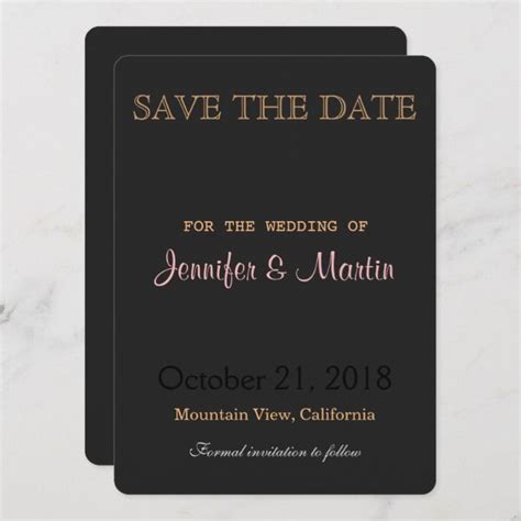 Adding your photos is as easy as dragging and dropping, and we'll help. Create your own Flat Save The Date Card | Zazzle.com | Wedding invitation shop, Grey wedding ...