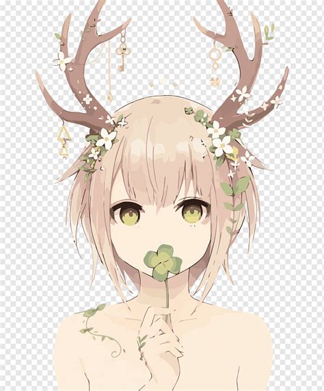 Anime Deer Antlers I Have To Assume Thats Like The Best Mutation In