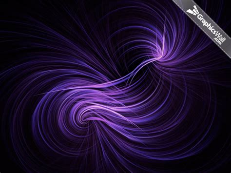 Purple Curly Abstract Background Graphicswall
