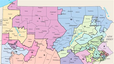 Congressional Redistricting In Pennsylvania 2023 2033