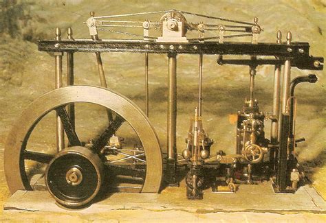 Maquinaria Xviii Maquina Vapor De James Watt La Revolución Industrial