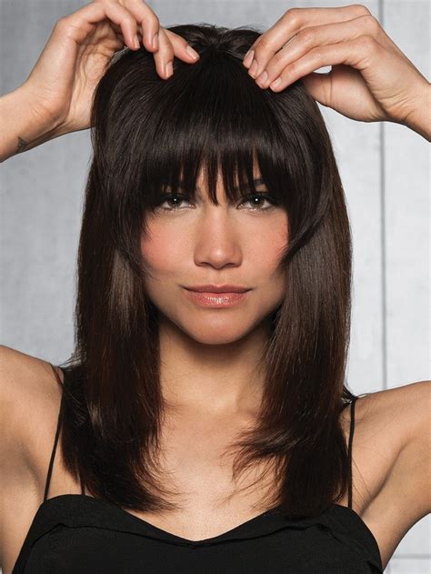 Clip In Human Hair Fringe Bangs By Hairdo The Wig Experts™