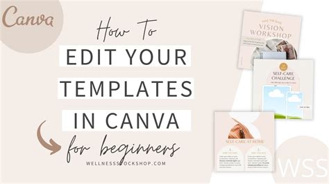 How To Edit Templates In Canva Youtube