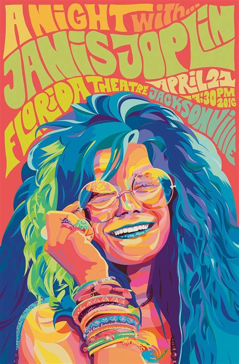 Portfolio Vintage Music Posters Vintage Concert Posters Janis Joplin