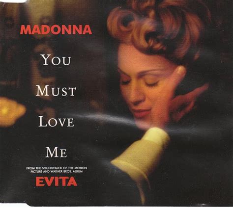 Madonna You Must Love Me 1996 Disctronics Pressing Cd Discogs