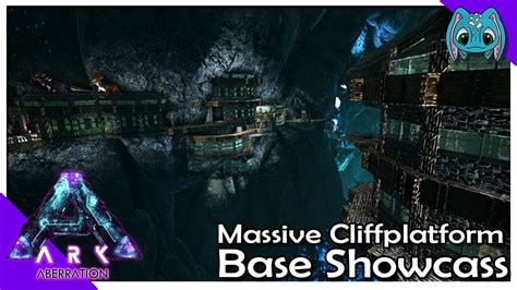 Massive Cliff Platform Base S7ep46 Ark Aberration Youtube