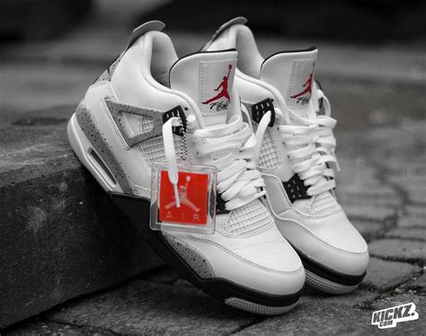 Nike air jordan iv 4 white cem. Air Jordan IV Retro OG "White Cement" on feet shots and release info | kickz.com Blog
