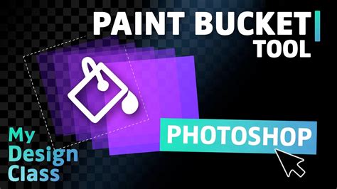 How To Use The Paint Bucket Tool In Photoshop Youtube