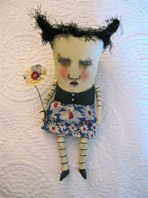 Weird Monster Doll Sandy Mastroniodd Dollmonster Elaine Art Etsy