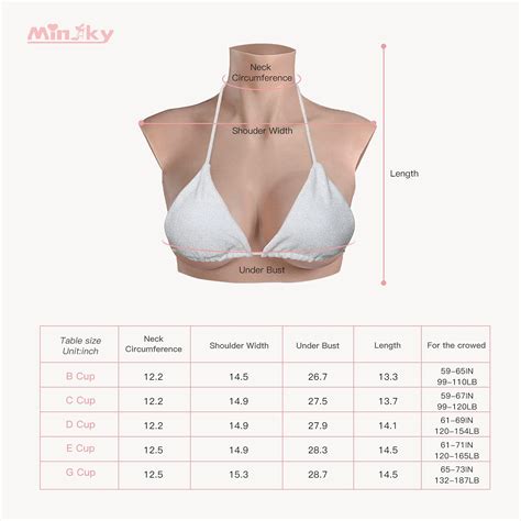 Buy Minaky Silicone Breastplate Realistic B H Cup Breast Forms For Crossdressers Transgender