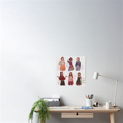 Among Us Girls 1 Poster For Sale By Pizzabacon Redbubble