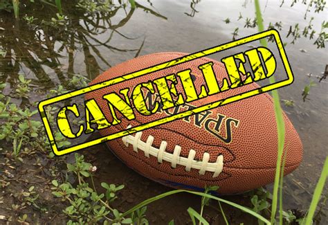 Harvey Game Cancellations Lone Star Gridiron