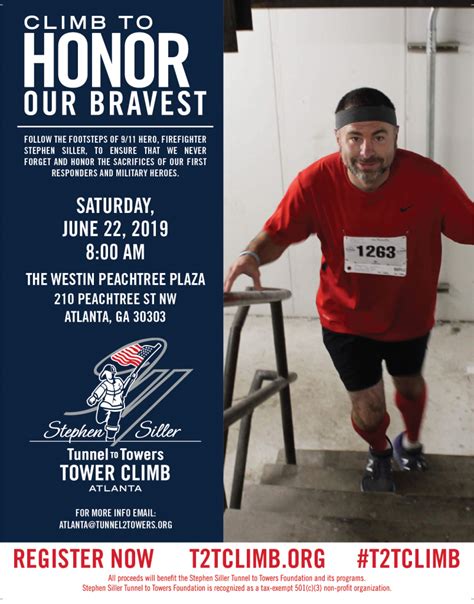 2019 Tunnel To Towers Tower Climb Atlanta Stephen Siller Tunnel To