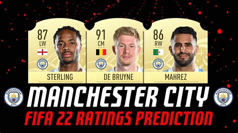 Fifa 22 will be the first game in the series to have debuted on xbox series x|s and ps5 consoles, so the. FIFA 22 MANCHESTER CITY PLAYERS RATINGS PREDICTION - YouTube