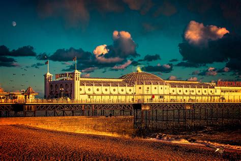 Brighton Palace Pier Sunset Photograph By Chris Lord Fine Art America